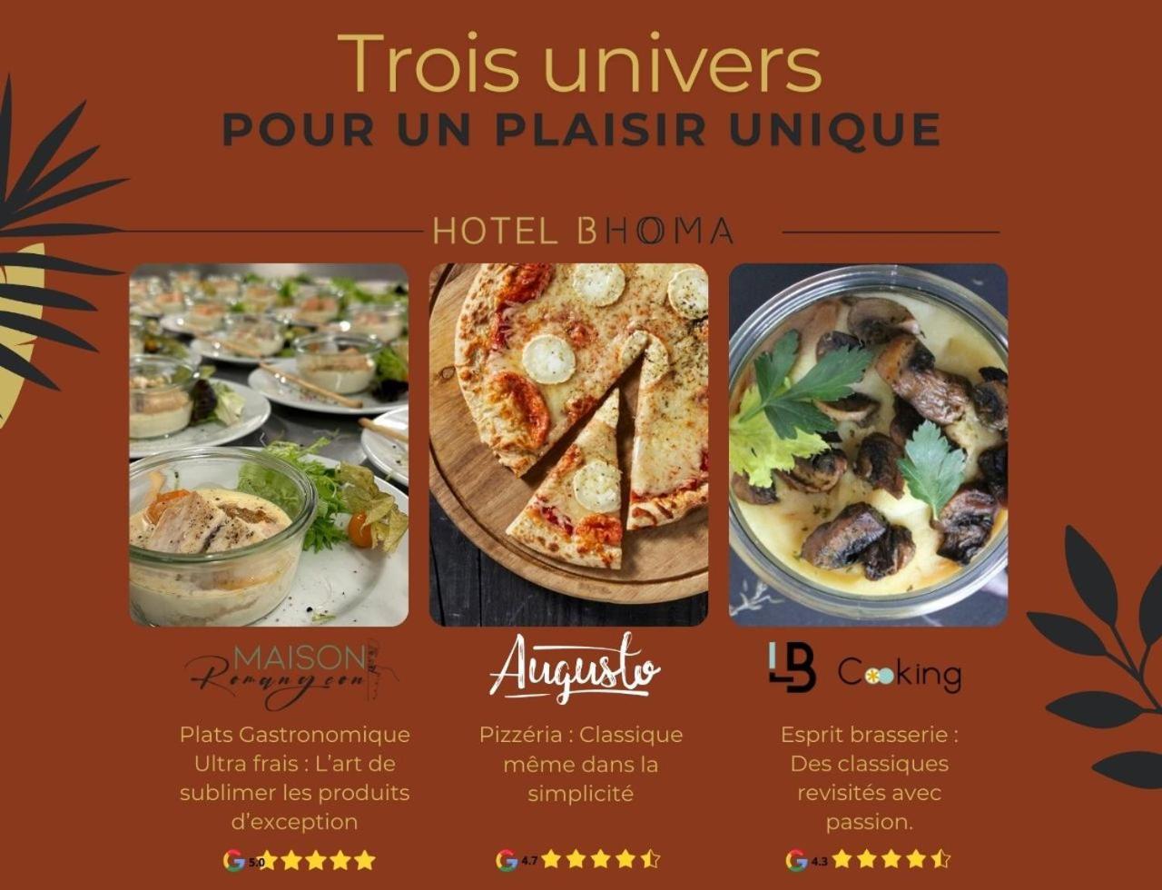 Bhoma Bourges - Hotel & Restaurant Exterior foto
